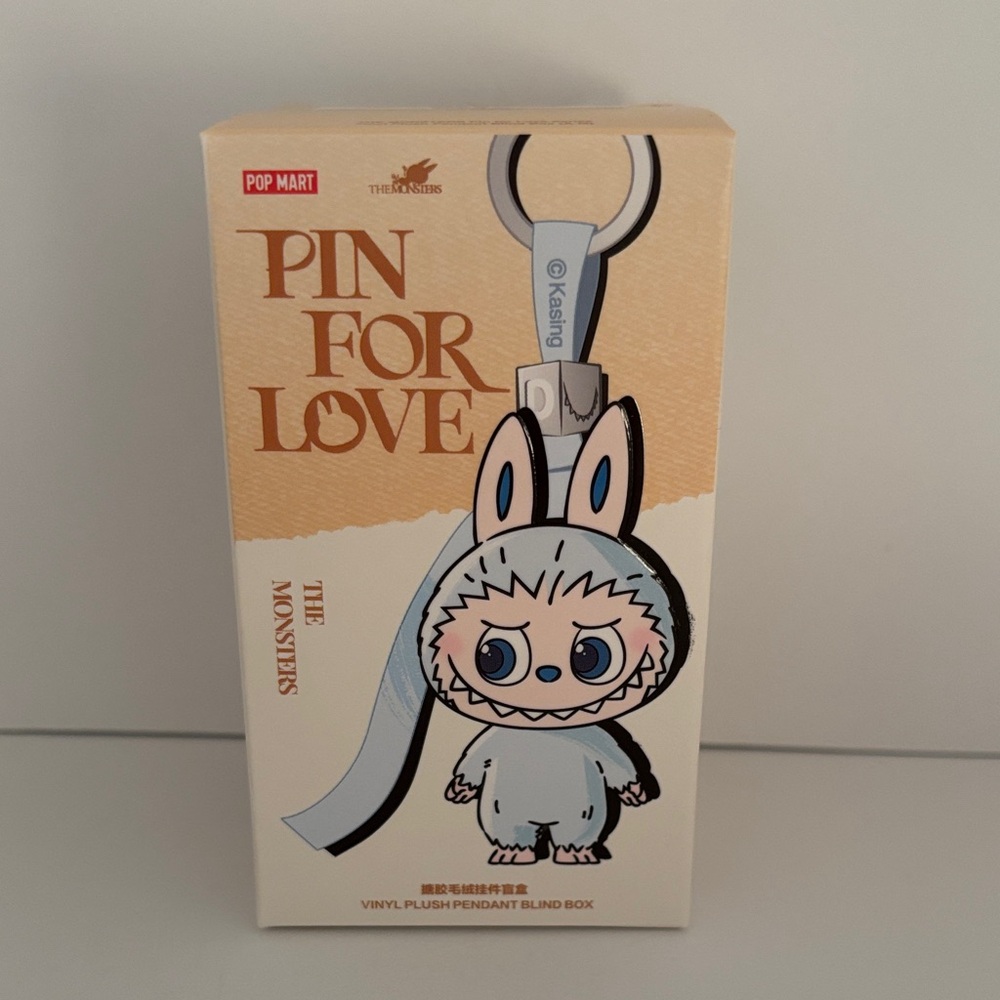 Authentic Pop Mart Pin For Love Labubu